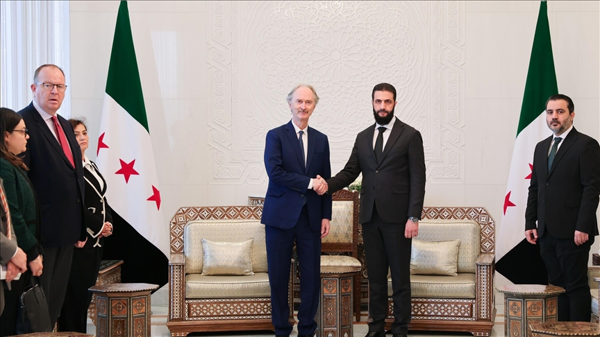 بيدرسن يبحث مع الرئيس السوري الوضع الأمني وتنفيذ اتفاقات شرق الفرات