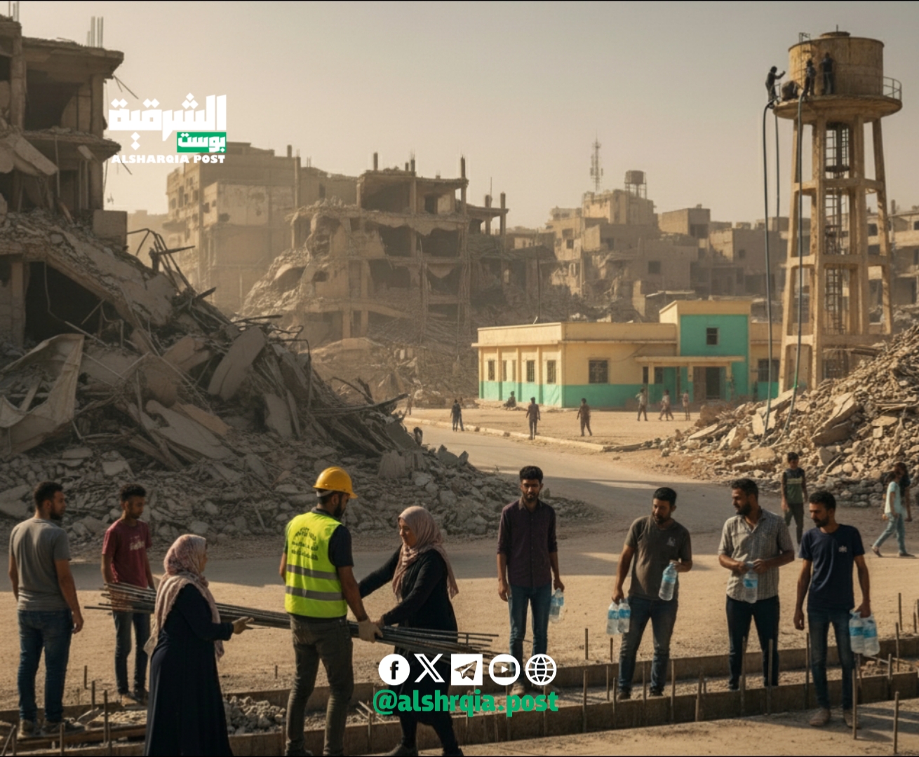 دير الزور: جهود المجتمع المدني في إعادة الحياة والخدمات الأساسية